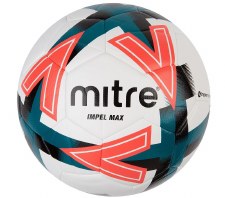 Mitre Impel Max Training Ball White Black Green Orange 4